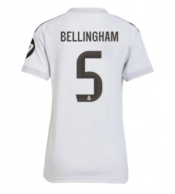 Real Madrid Jude Bellingham #5 Hjemmebanetrøje Dame 2025-26 Kortærmet